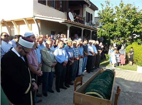 Hüseyin Alibabaoğlu son yolculuğuna uğurlandı