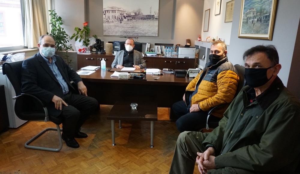 Rodoplu pazarcıların temsilcileri Garanis'le görüştü