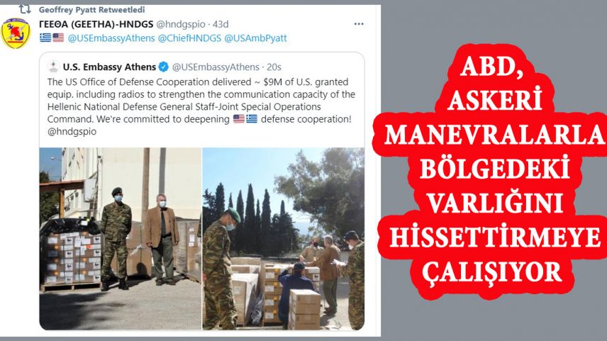 ABD'den Yunanistan Özel Kuvvetleri'ne askeri yardım