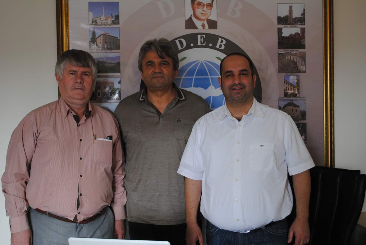 BULGARİSTAN CUMHURİYETİ CEBEL BELEDİYE BAŞKANI DEB PARTİSİ GENEL MERKEZİ’Nİ ZİYARET ETTİ