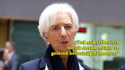 Avrupa Merkez Bankası Başkanı: Şirketlere uygun finansal koşullar sağlanacak