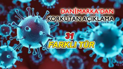 Danimarka: Kovid-19’un 31 farklı türüne rastlandı