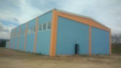 Domruköy Kapalı Spor Salonuna ekipman desteği 