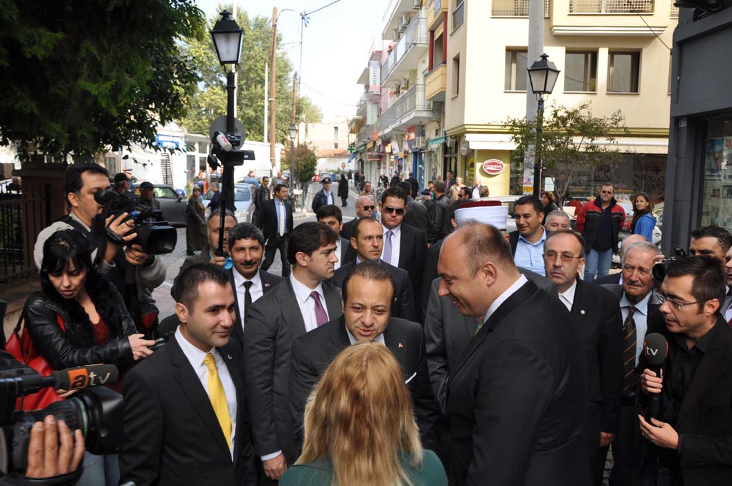 T.C. AVRUPA BİRLİĞİ BAKANI EGEMEN BAĞIŞ YUNANİSTAN ZİYARETİNİ TAMAMLADI