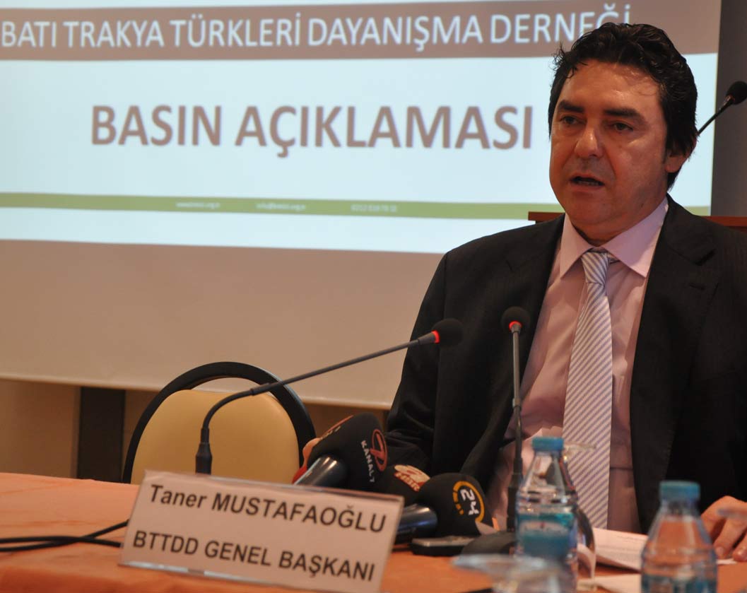 Batı Trakya Türkleri Dayanışma Derneği Genel Merkezi Basın Açıklaması