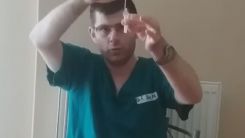 Aşağıköylü Dr. Ferdi Bozali self testin yapılışını anlattı