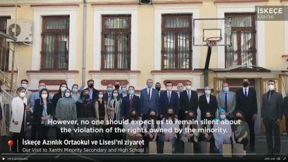 Türkiye Dışişleri Bakan Yardımcısı Kıran'dan Selanik ve Batı Trakya ziyareti