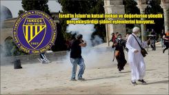 İskeçe Türk Birliği İsrail'in şiddet eylemlerini kınadı
