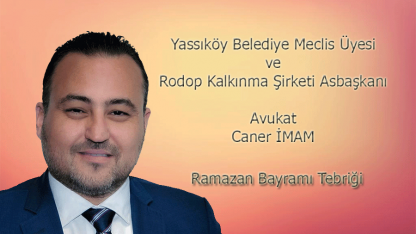 Av. Caner İmam'dan bayram tebriği
