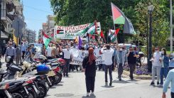 Filistin'deki İsrail zulmü İskeçe'de protesto edildi