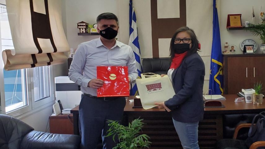 ABD Selanik Başkonsolosu Lee'den, Mustafçova Belediyesi'ne ziyaret