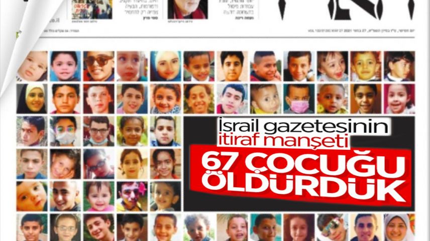 Haaretz, İsrail'in öldürdüğü Gazzeli çocukların fotoğraflarını paylaştı