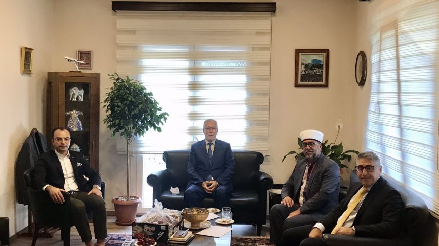 Başkonsolos Murat Ömeroğlu’nu ziyaret ettiler