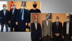 Başkonsolos Ömeroğlu azınlık liselerinin yeni encümenlerini kabul etti
