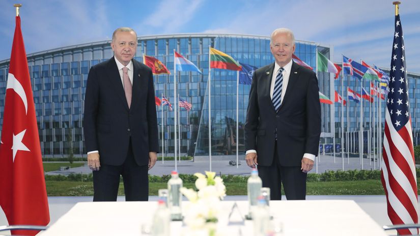 Cumhurbaşkanı Erdoğan ve ABD Başkanı Biden görüştü