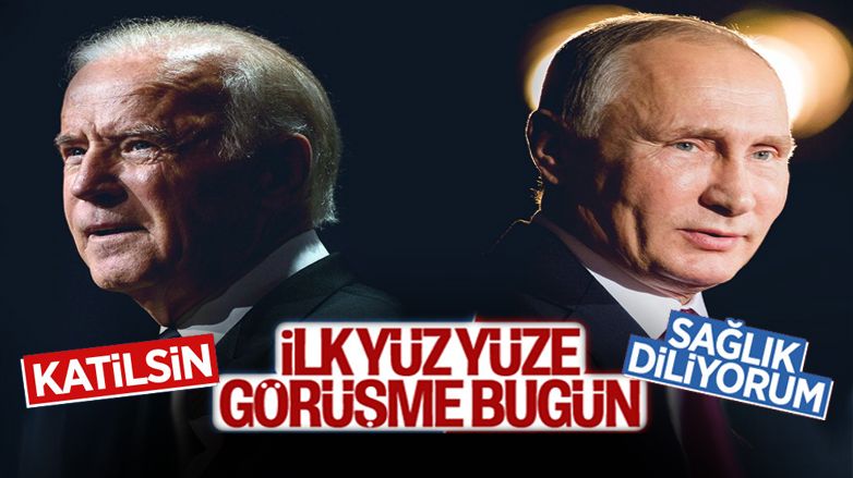 Gözler Joe Biden ve Vladimir Putin görüşmesinde