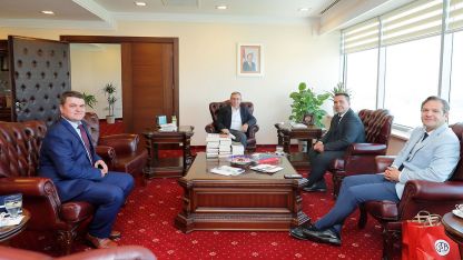 GTGB ekibi üniversite rektörlerini ziyaret etti