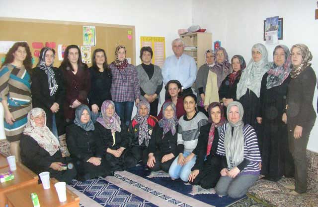 Köyep Küçük Müsellim köyünde bayanlarla buluştu