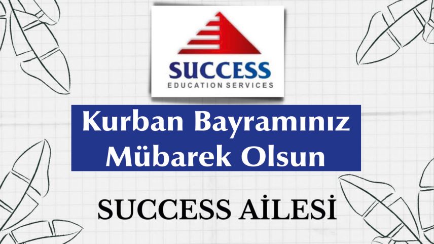 SUCCESS Eğitim Hizmetleri ailesinden bayram tebriği 