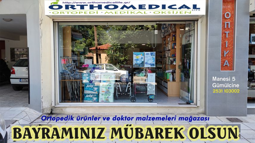 ORTHOMEDICAL sahipleri RIDVAN ve VEYSEL'den bayram tebriği