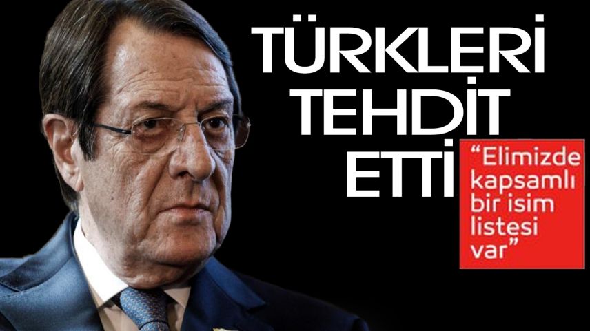 Anastasiadis'ten Kıbrıslı Türklere pasaport tehdidi