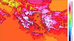 Yunanistan'da aşırı sıcaklar etkisini sürdürüyor!