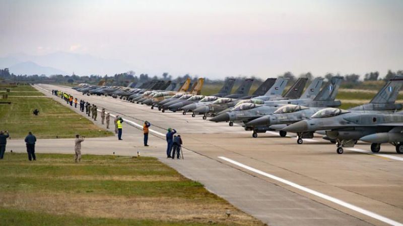 Yunanistan ve Mısır savaş uçaklarından ortak eğitim tatbikatı