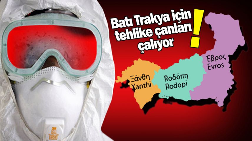 Batı Trakya'da bugün 88 vaka kayıtlara geçti