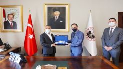 Yunanistan Edirne Konsolosu Radiopoulos'dan Kırklareli Valisi Bilgin'e ziyaret