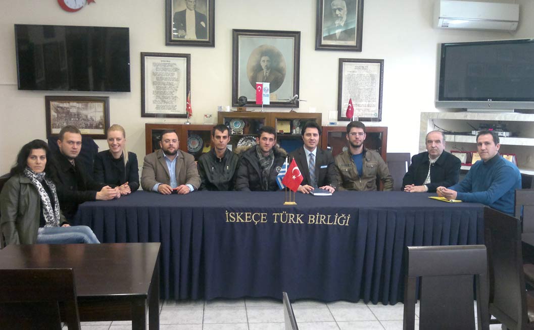 Hollanda Batı Trakya Türk Kültür Yardımlaşma ve Dayanışma Derneği’nden İskeçe Türk Birliği’ne Ziyaret