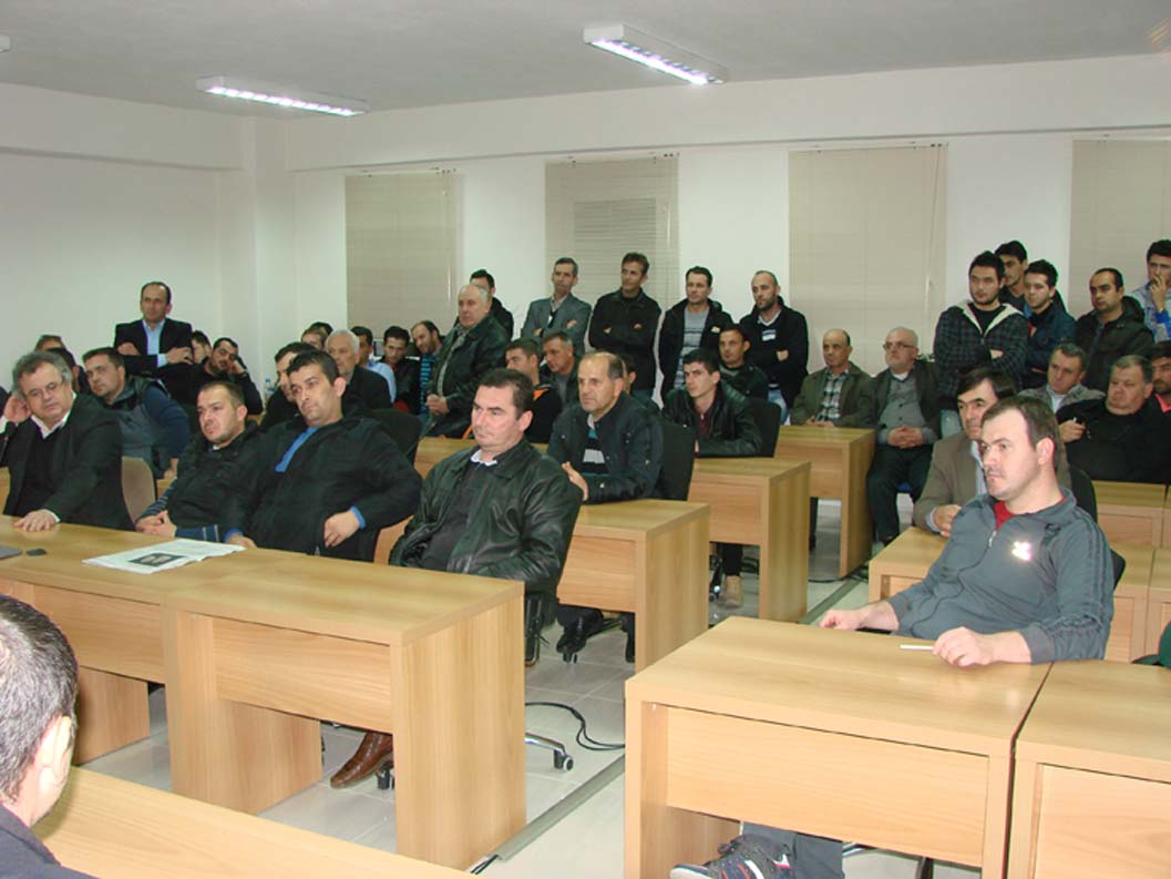 Çiftçiler yeni programlar hakkında bilgilendirildi