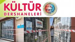 Kültür Dershaneleri Mastanlı Şubesinin camlarını kırdılar