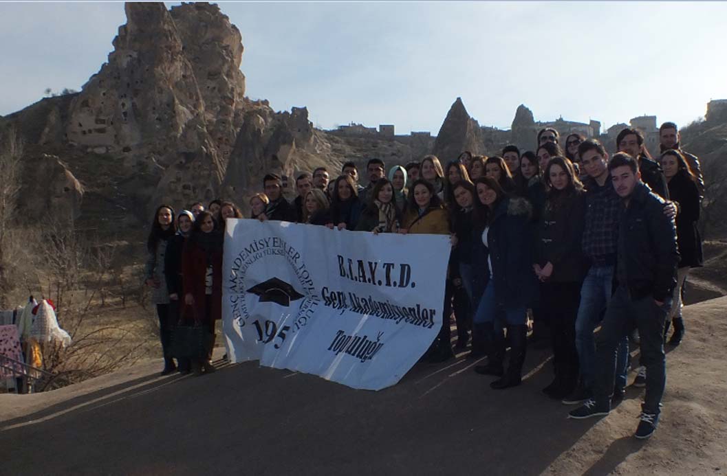 G.A.T üyeleri Kopadokya'yı ziyaret ettiler