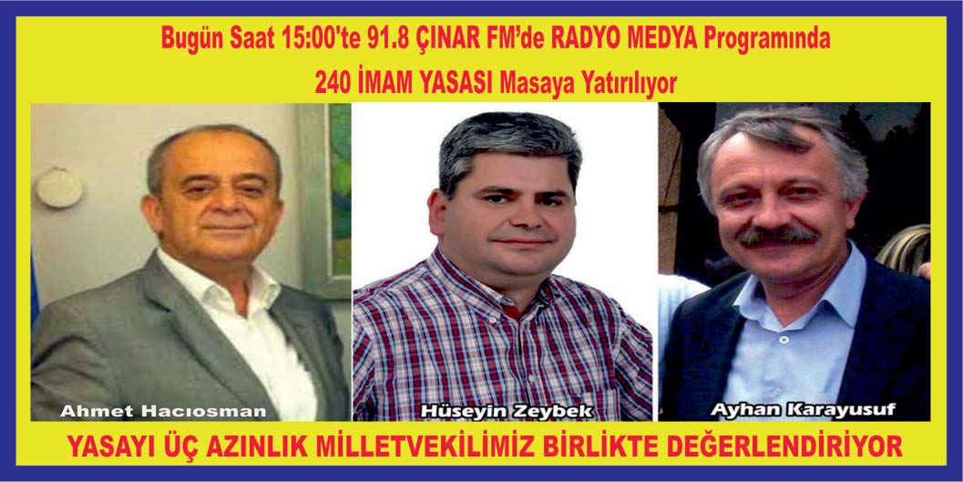 240 İMAM YASASINI BİRLİKTE DEĞERLENDİRECEK