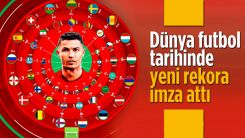 Cristiano Ronaldo milli takım formasıyla en çok gol atan futbolcu oldu