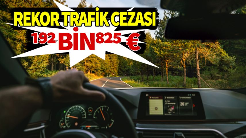 İsviçre'de rekor trafik cezası
