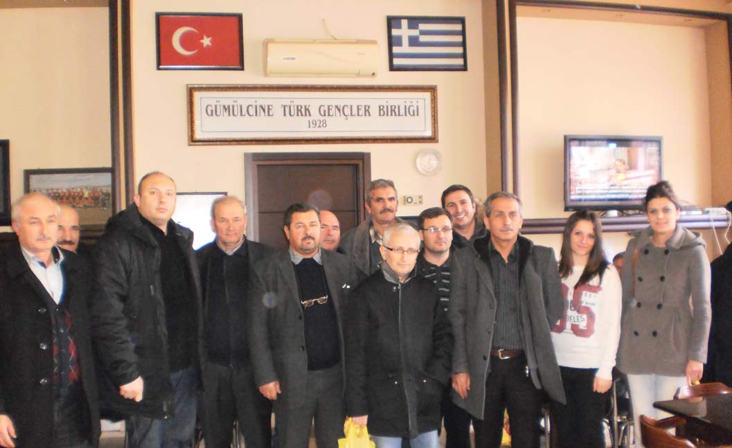 PINARHİSAR KAYMAKAMLIĞI YETKİLİLERİ GÜMÜLCİNE TÜRK GENÇLER BİRLİĞİ’Nİ ZİYARET ETTİLER