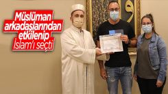 Müslüman arkadaşlarından etkilenen Alman Dennis Patrick, İslamiyet'i seçti