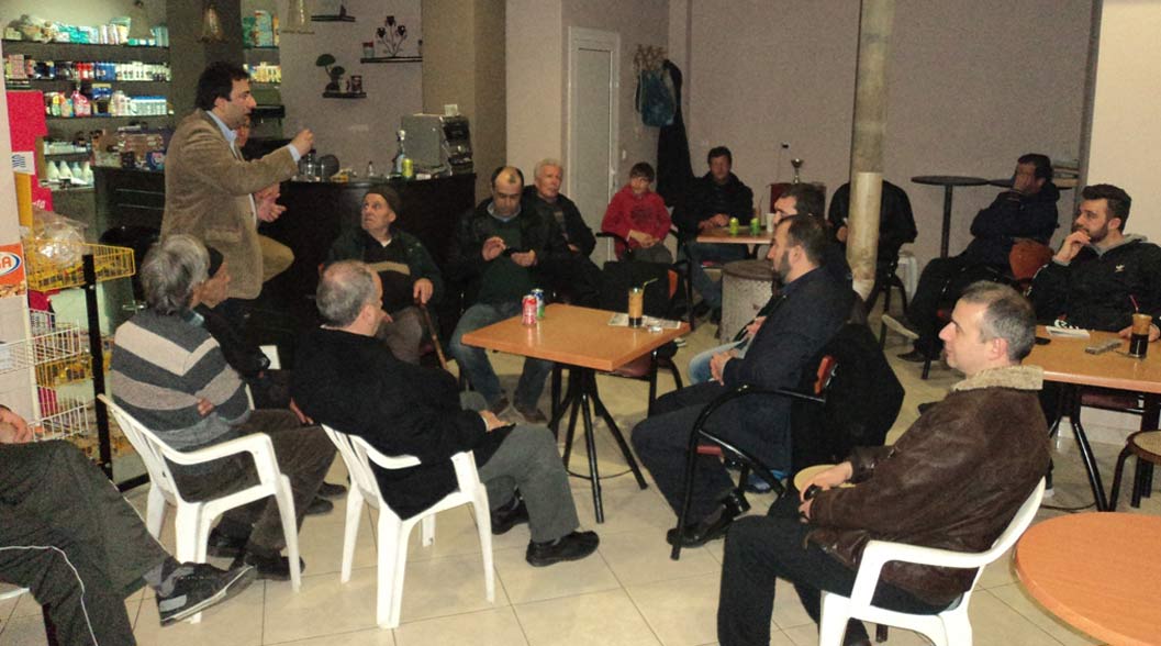 DEB Partisi İskeçe İl Teşkilatı İsice ve Agnila köylerini ziyaret etti