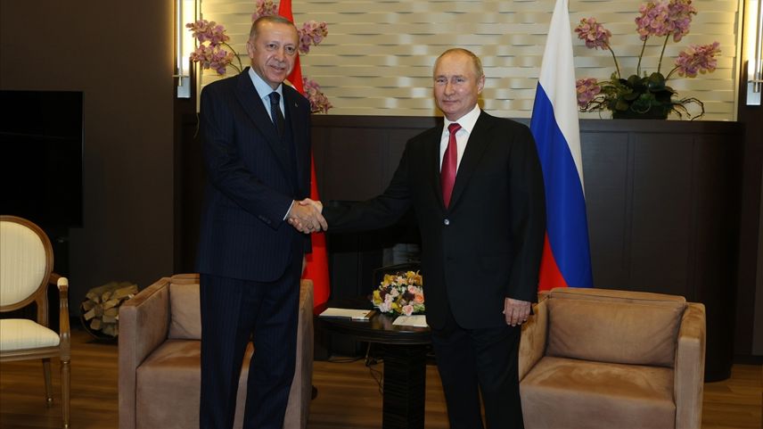 Erdoğan ile Putin Soçi'de bir araya geldi