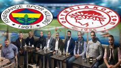 Başkonsolos Ömeroğlu, Fenerbahçe – Olympiakos maçını Domruköy’de izledi