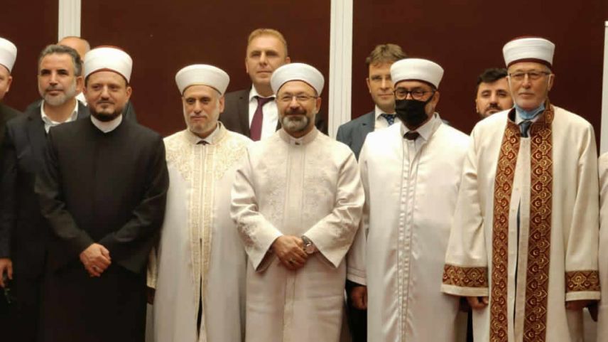 Batı Trakya Türklerinin Müftüleri Türkiye'deki etkinliğe katıldı