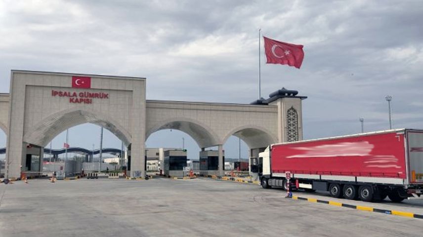 İpsala Sınır Kapısı'nda konforlu park alanı oluşturulacak