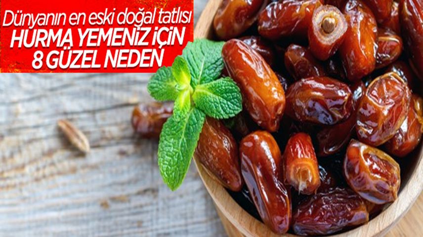 6 bin yıldan fazla geçmişi olan doğal bir tatlandırıcı: Hurma