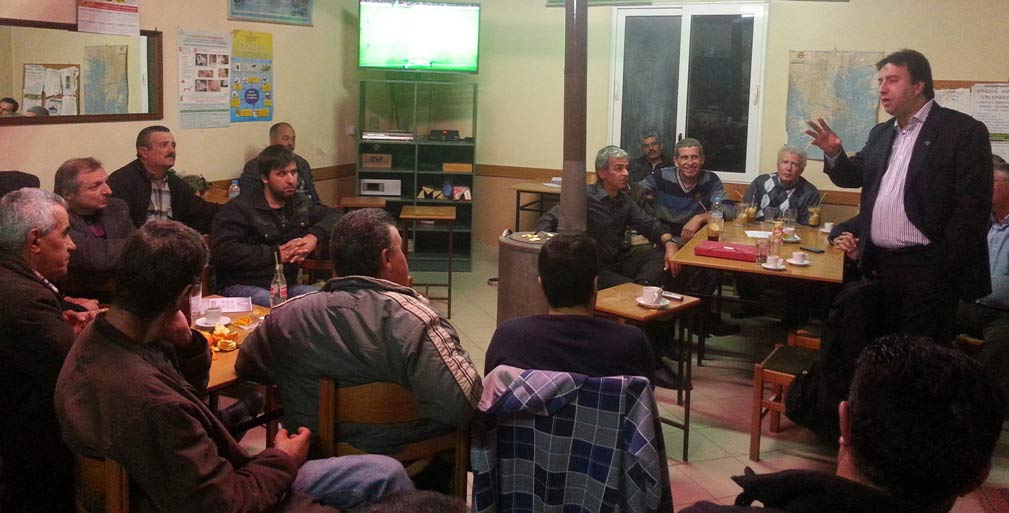 DEB Partisi İskeçe İl Teşkilatı’ndan Kırköy ve Kurthasanlı ziyareti