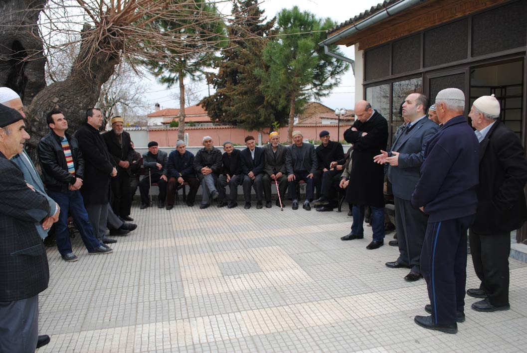 DEB PARTİSİ GENEL BAŞKANI MUSTAFA ALİ ÇAVUŞ KURCALI KÖYÜ’NDE HALKA SESLENDİ