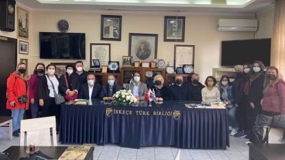 Eskişehir Balkan Kültür ve Dayanışma Derneği’nden İskeçe Türk Birliği ziyareti