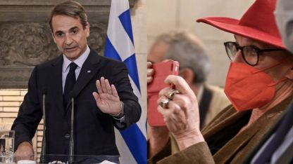 Hollandalı gazeteci, canlı yayında Başbakan Miçotakis'i "yalan söylemekle" suçladı