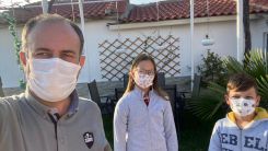 Başkan Rıdvan Ahmet koronavirüse yakalandığını duyurdu