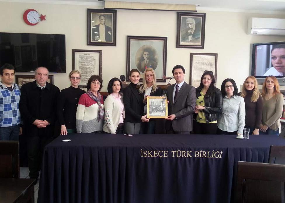 BTAYTD Kadınlar Kolu İskeçe Türk Birliği'ni Ziyaret Etti